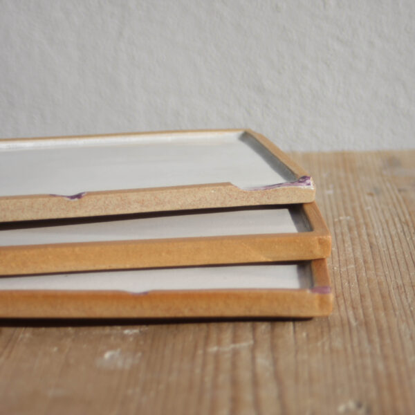 Upcycled Tray with Pink luster - Image 4