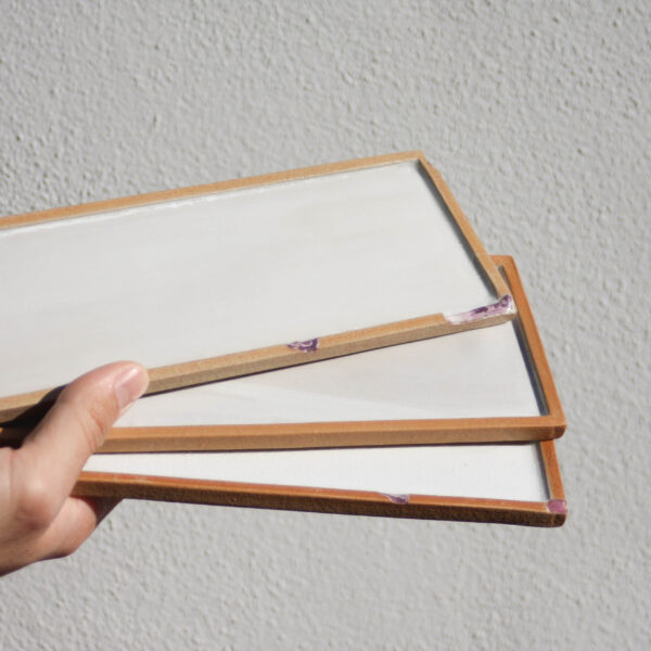 Upcycled Tray with Pink luster - Image 5