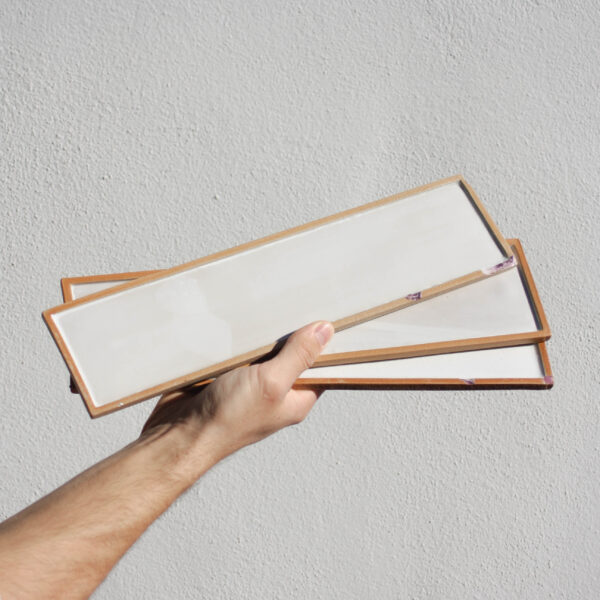 Upcycled Tray with Pink luster - Image 3